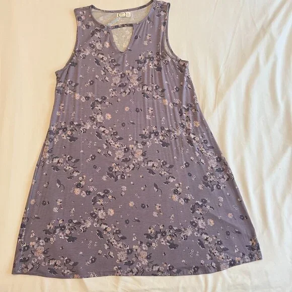 Maurices Floral Dress Mini Size 0X - Picture 3 of 12